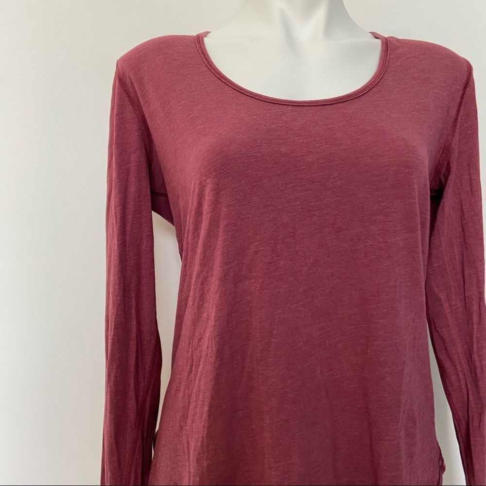 Lululemon Long Sleeve Scoop Neck Running Top